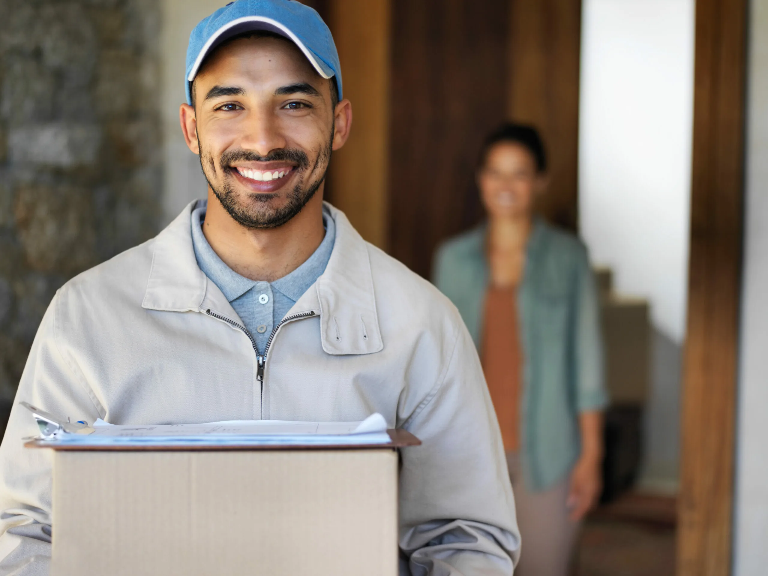 Delivered to your door with a smile.